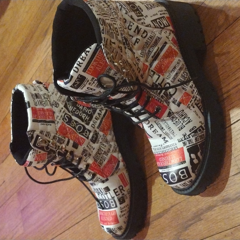 Cute combat boots